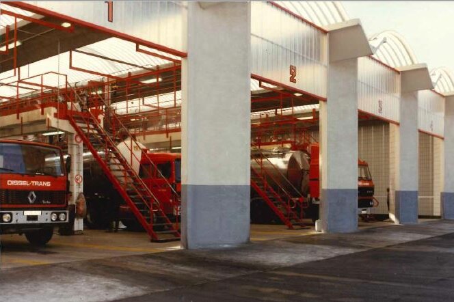 station de lavage pour citernes